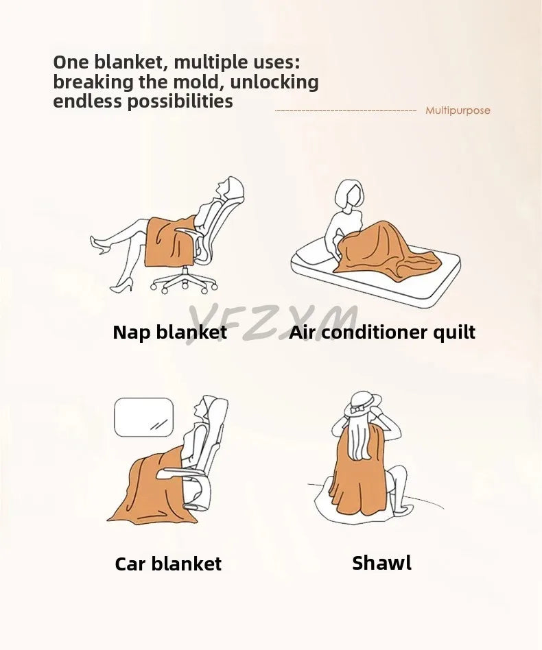 Lambswool Blanket Autumn Winter