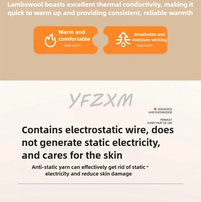 Lambswool Blanket Autumn Winter