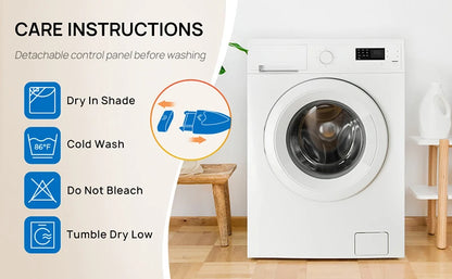 Electric Heating Sleeve Blanket Flannel & Sherpa