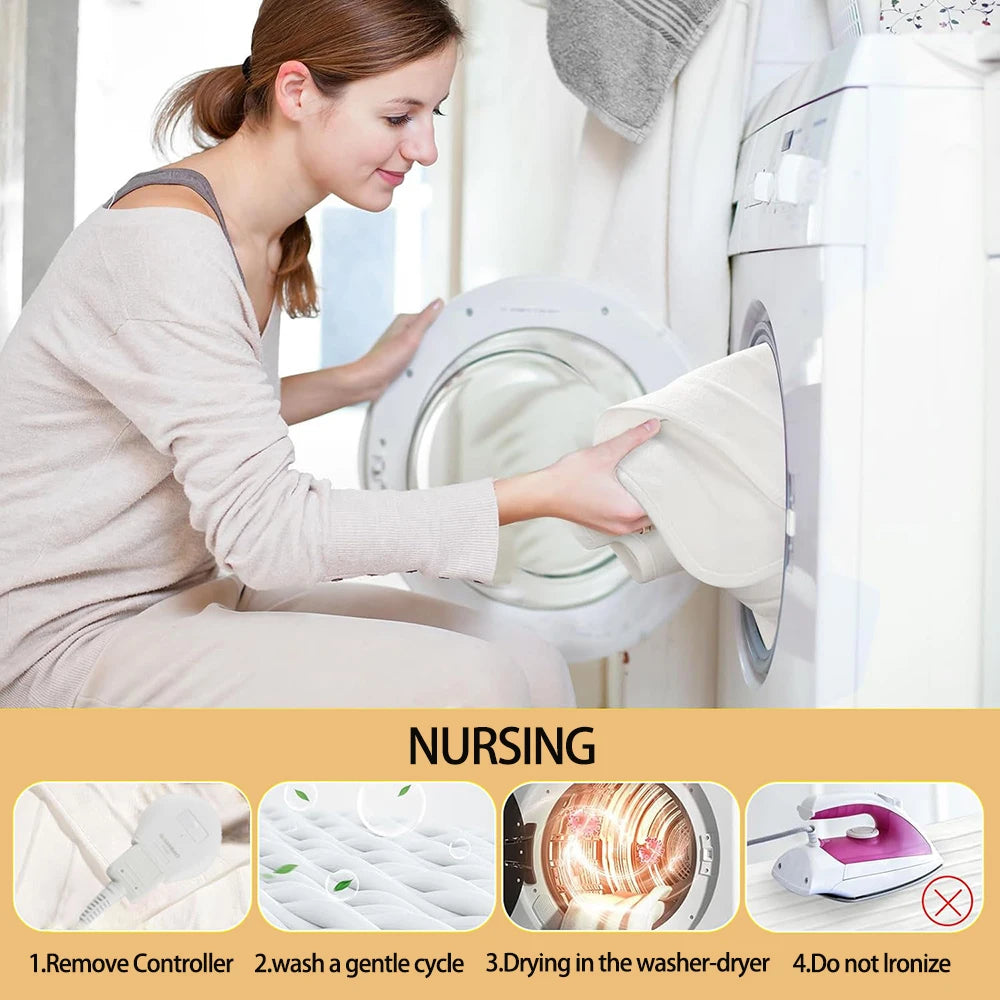 Electric Heated Blanket Queen Size