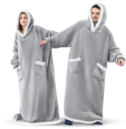 Blanket Pyjamas with Sleeves Winter Hoodies