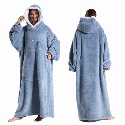 Extra Long Wearable Blankets Winter