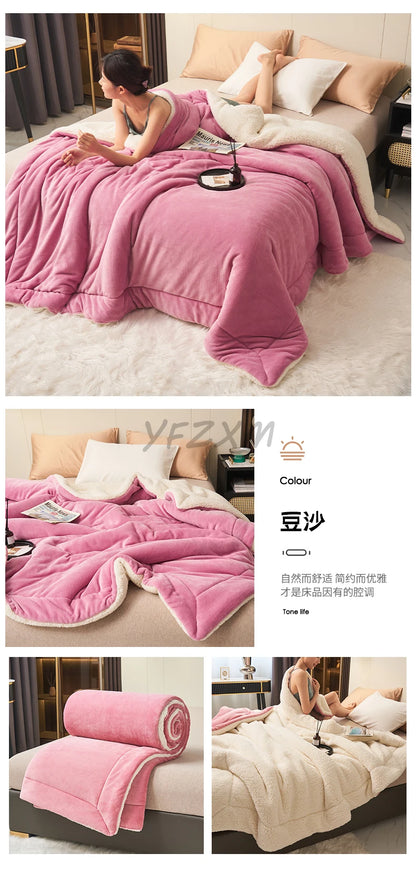 Lambswool Blanket Autumn Winter