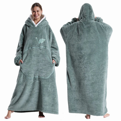 Extra Long Wearable Blankets Winter