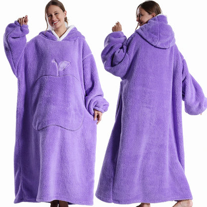 Extra Long Wearable Blankets Winter